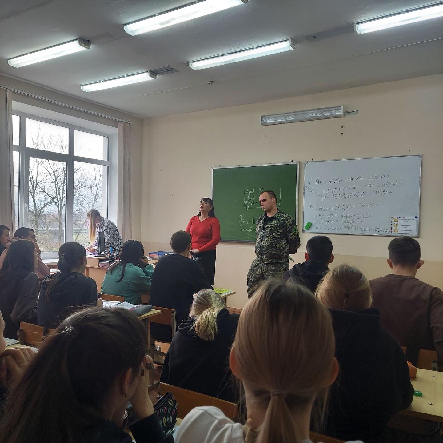 Встреча со студентами Полоцкого лесного колледжа